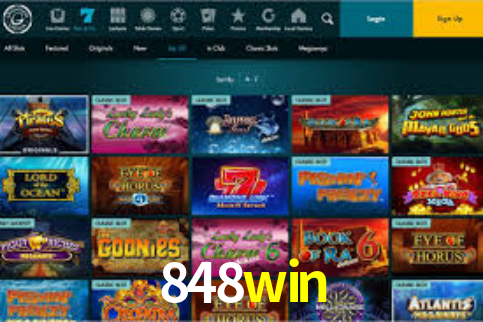 Interface do App 848win